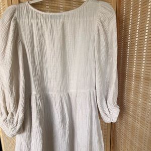 CJLA babydoll dress cream - Large